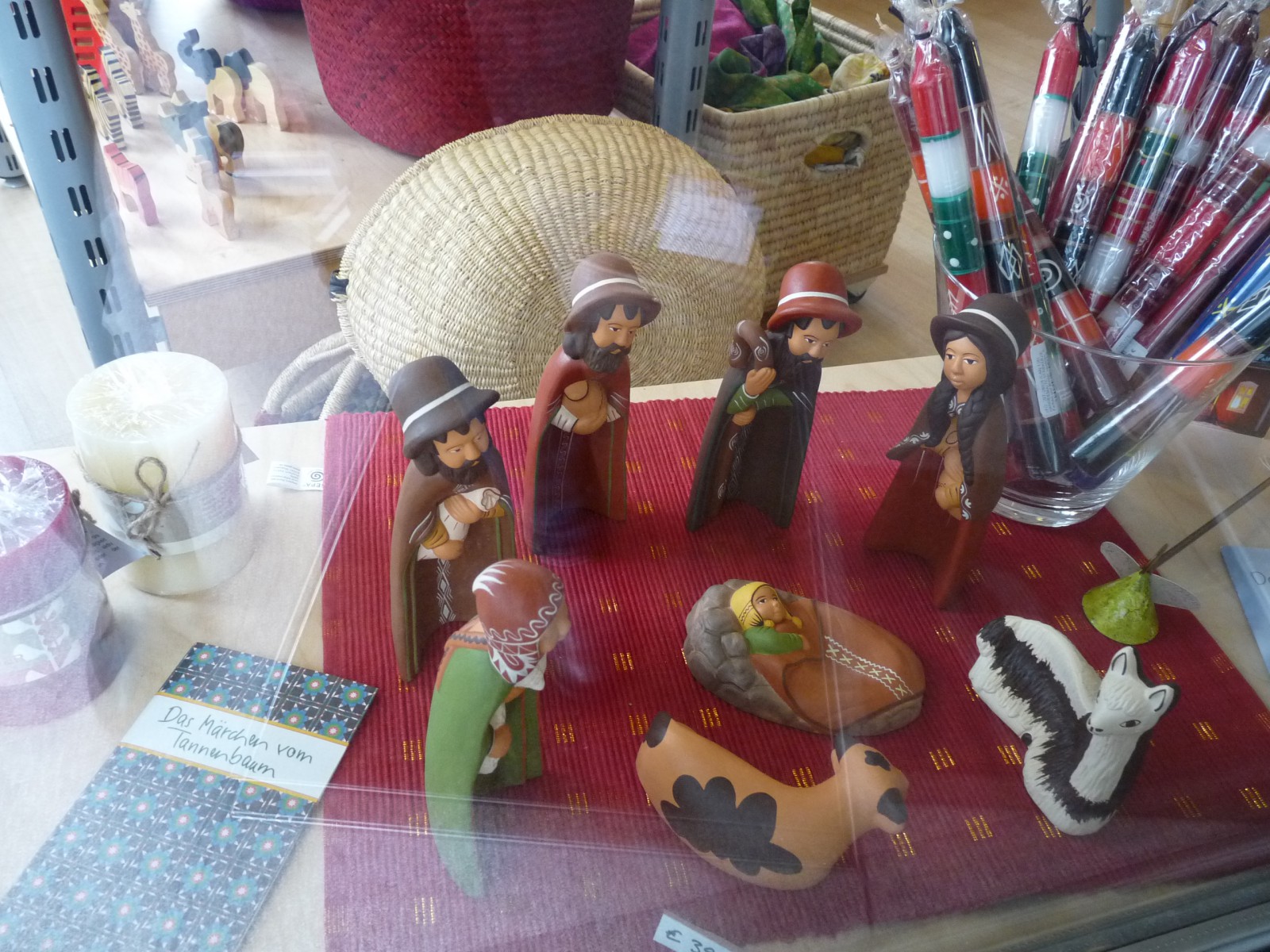 Krippenfiguren aus Peru für 39 €