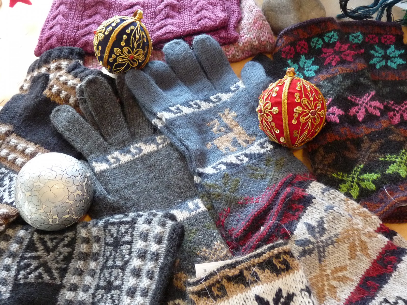 Alpaka-Handschuhe aus Peru Weich und wärmend